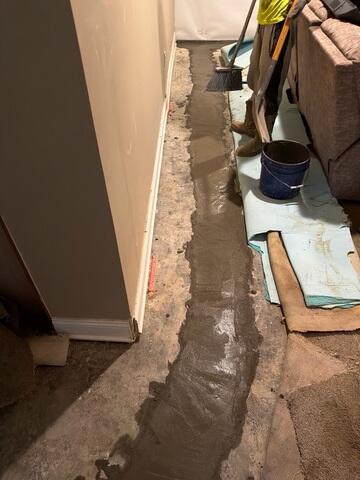 Sub-Floor Drainage System