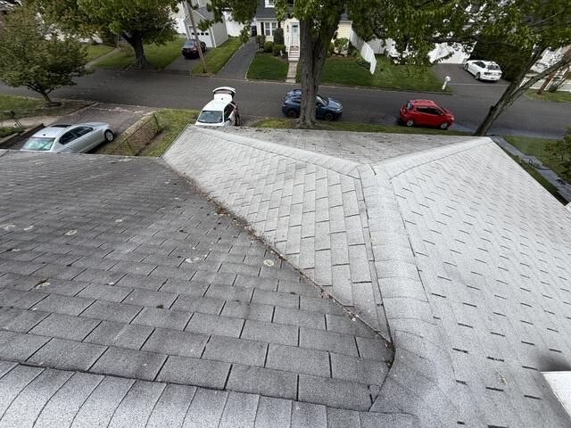 Aging Three-Tab Shingles Show Signs of Wear