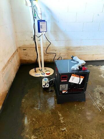 SaniDry Sedona Dehumidifier & Sump Pump