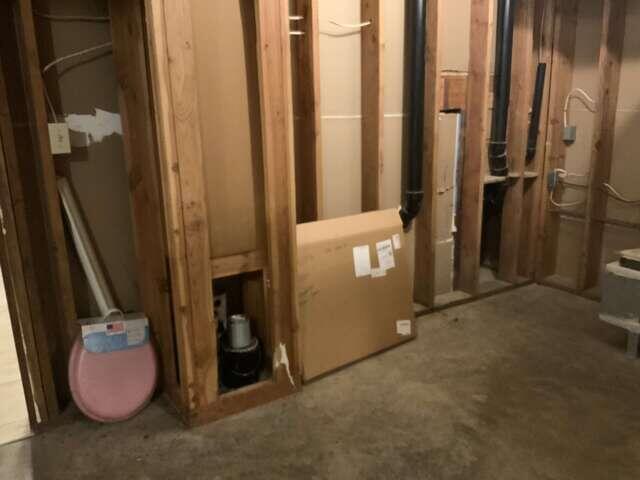 Basement Installation Area