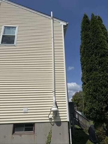 Exterior Radon System - Completed
