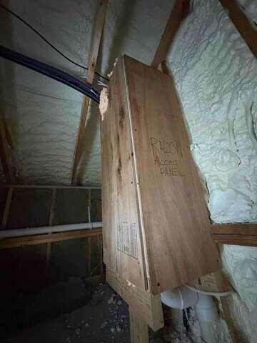 Attic Radon Piping