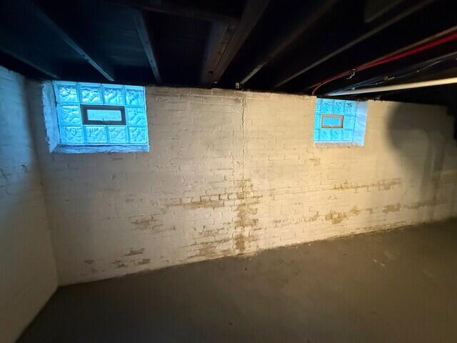 Moisture Damaged Basement