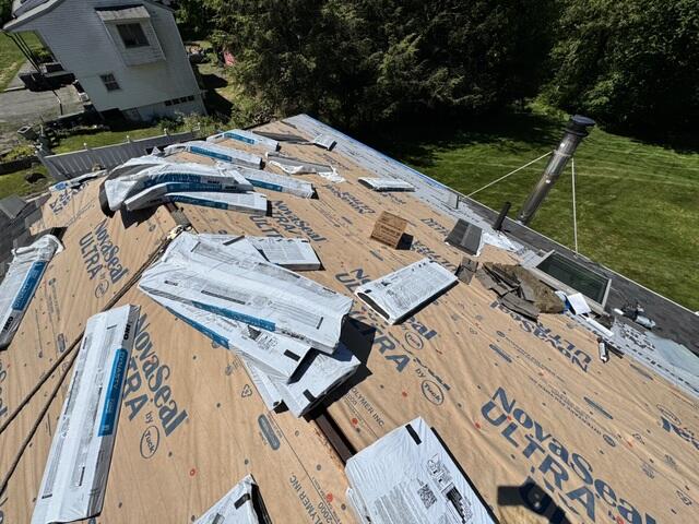 Synthetic Underlayment Installation