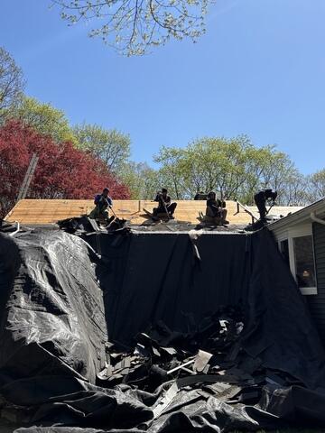Removing the Existing Roof Shingles