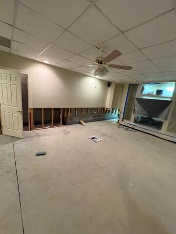 Drywall Removed