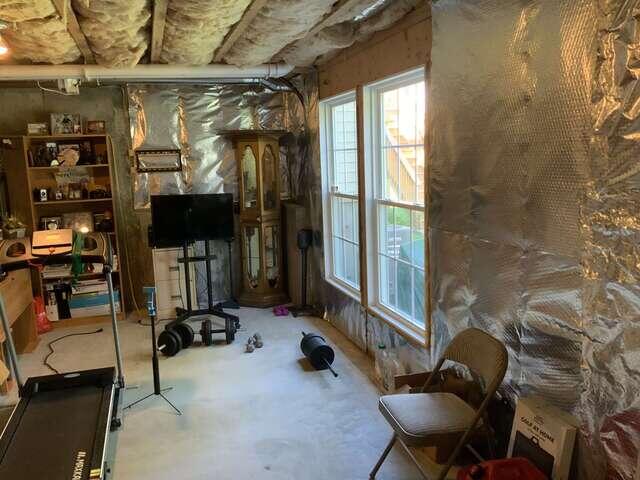Unfinished Basement - Before Installation