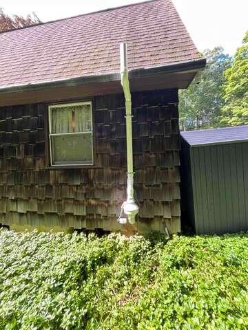Exterior Radon Vent Pipe