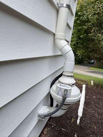 Exterior Fan and Piping - Detail