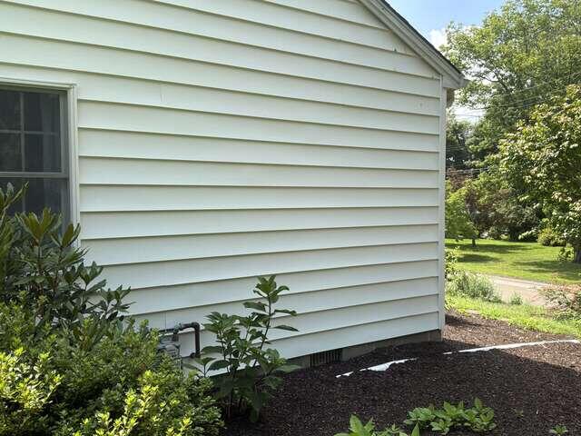 Exterior Foundation - Before