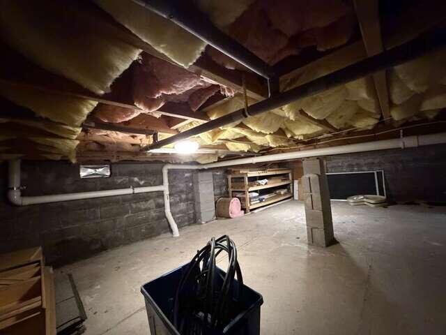 Crawl Space Radon Piping - After