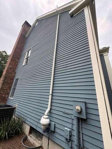 Exterior Radon System - After