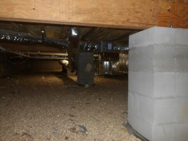 Gravel Crawl Space