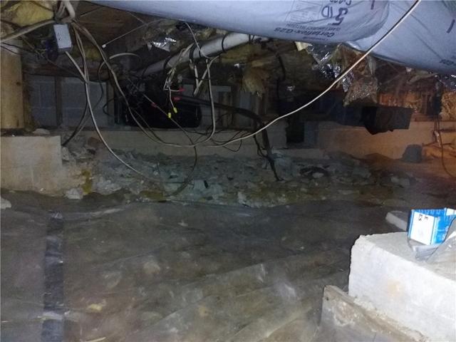 Smelly, Musty Crawl Space