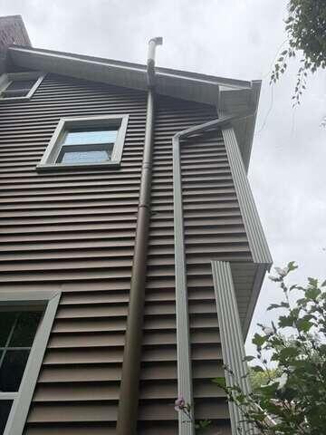 Exterior Radon Vent Pipe