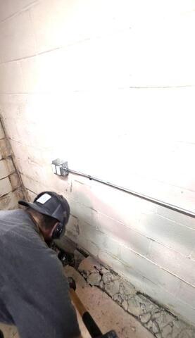 Waterproofing installation