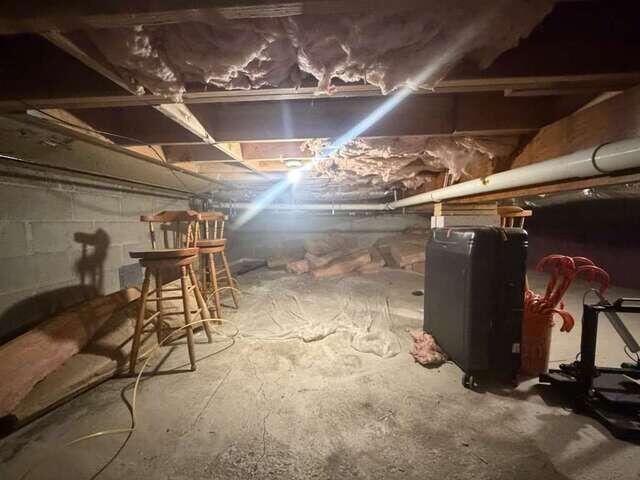 Crawl Space Extraction Piping
