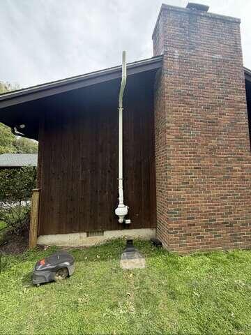 Exterior Radon System - After
