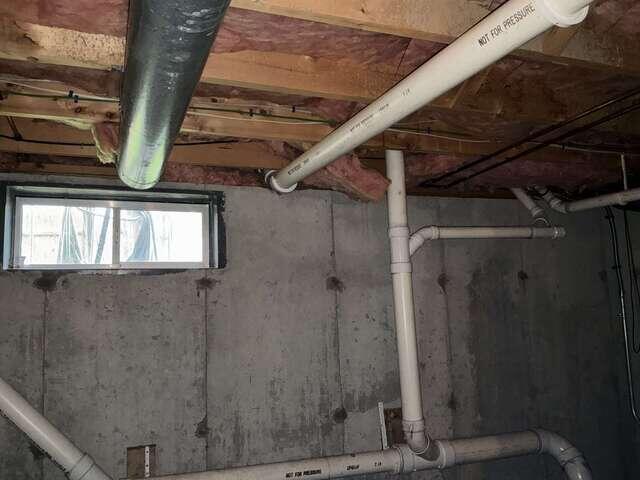Basement Foundation and Radon Piping