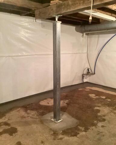 Solution For A Sagging Floor