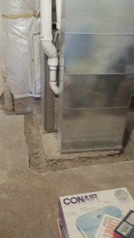 Pre-Sump Pump Installation