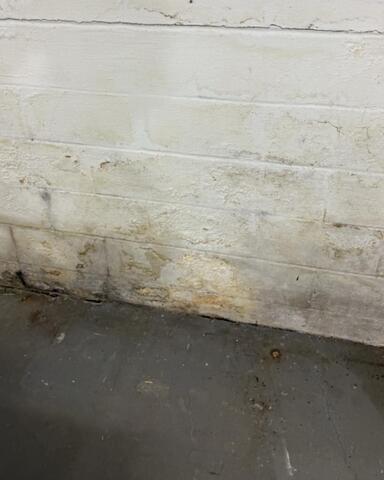 Chalky and Stained Walls