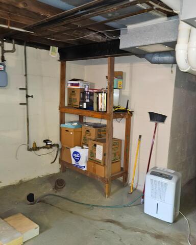 Struggling Basement Before