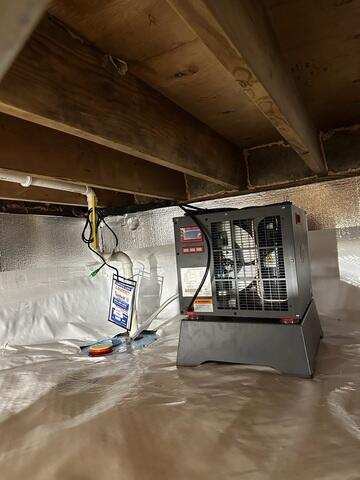 SaniDry Sedona Dehumidifier