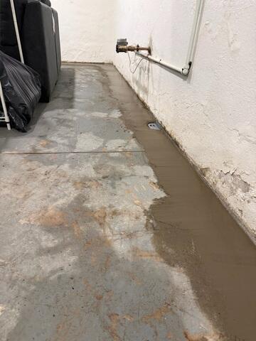 Re-Finishing the Basement Floors
