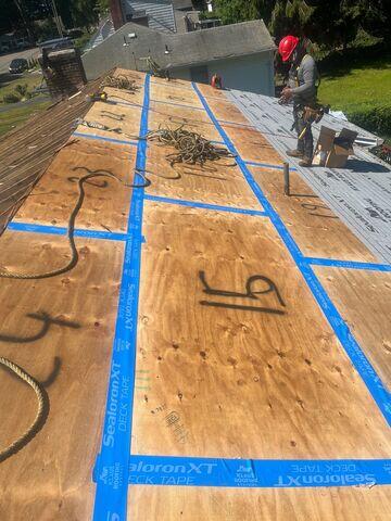 Sealing Decking Seams and Installing Ice and Water Shield