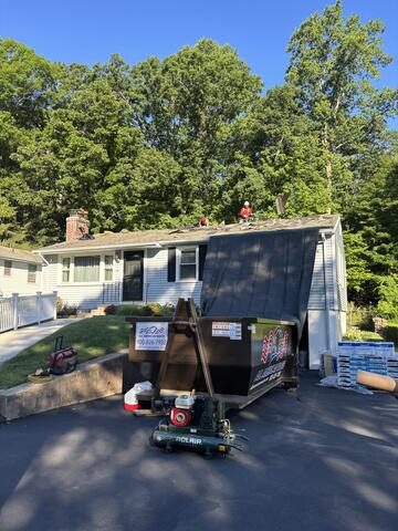 Beginning the Roof Tear-Off