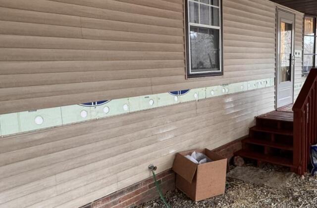 Exterior Wall Insulation Upgrade