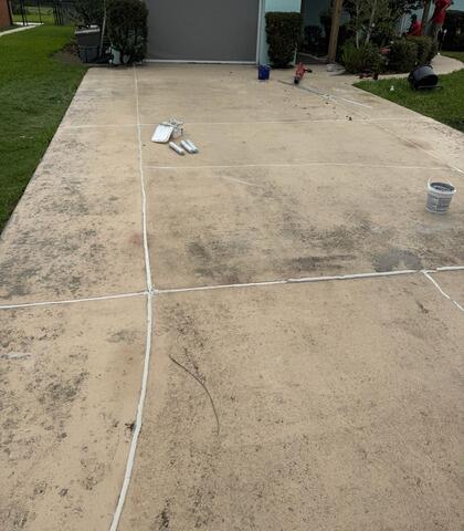 Leveling Concrete & Repairing Cracks