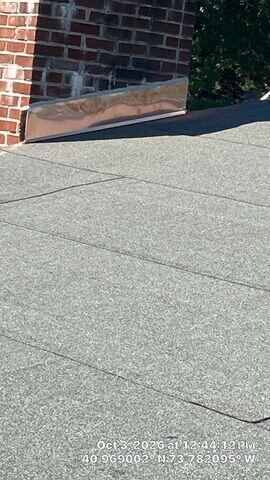 New Copper flashing