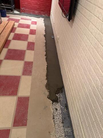 Sub-Floor Drainage System