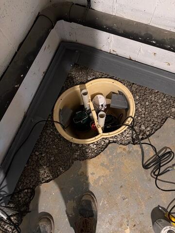 Sump Pump Installation