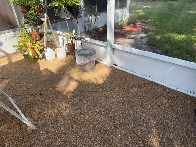 Concrete Patio Surface Cracks