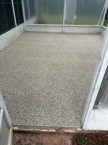 Complete Concrete Patio Vuba Stone Coating