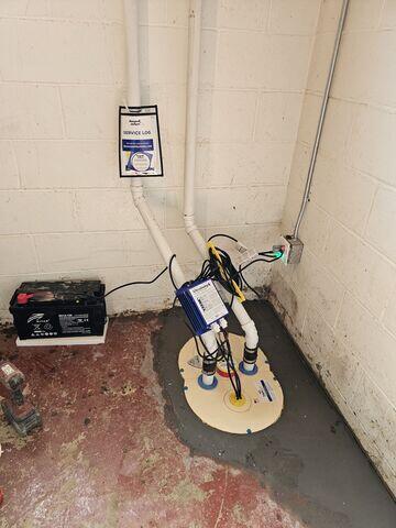 Sump Pump with Battery Back Up