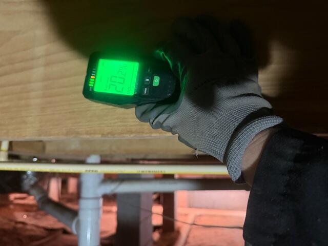 Checking Moisture Levels