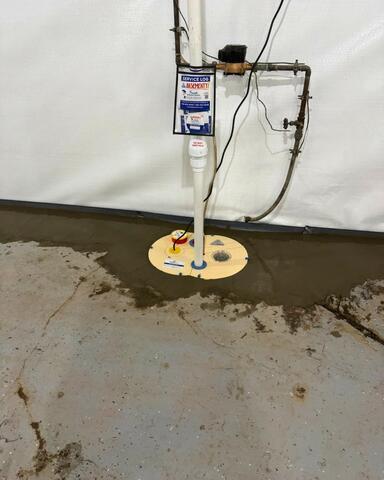 Adding In a Sump Pump System
