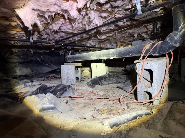 Very Dirty Crawl Space