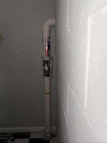 Existing Radon System Manometer
