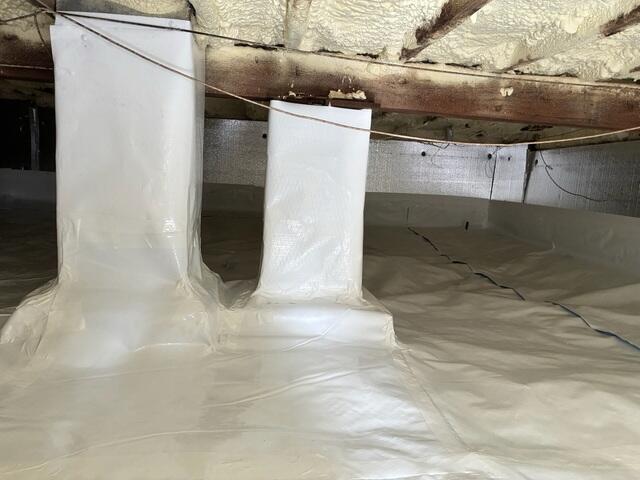 Vapor Barrier Wrapping
