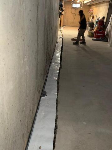 Cleanspace Liner Installed over the WaterGuard!