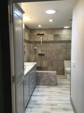 Newly remodeled bathroom