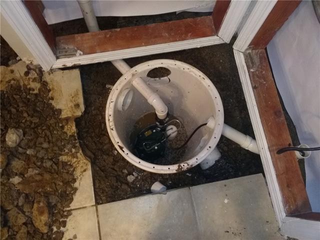 Sump Pump Installation