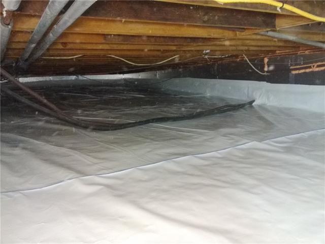 A Dry, Encapsulated Crawl Space