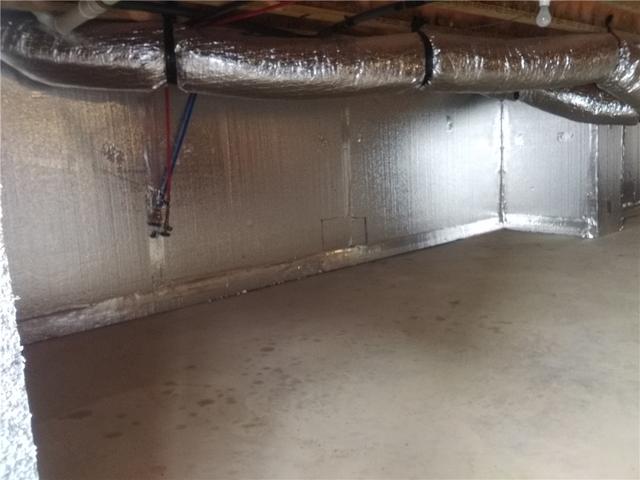 Warm, Insulated Crawl Space