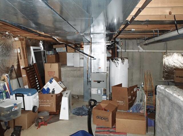 Middletown Basement Before